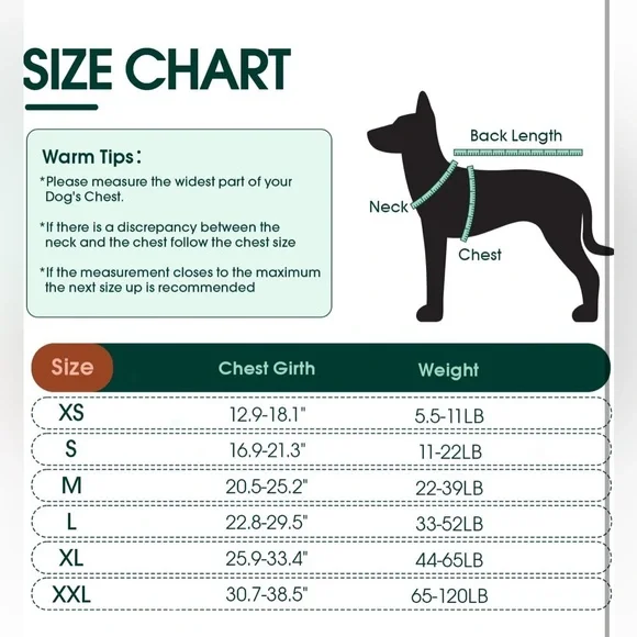 NWT- Dog Life Jacket, High Visibility Ripstop, Adjustable size L, OrangeCamo - Picture 6 of 11